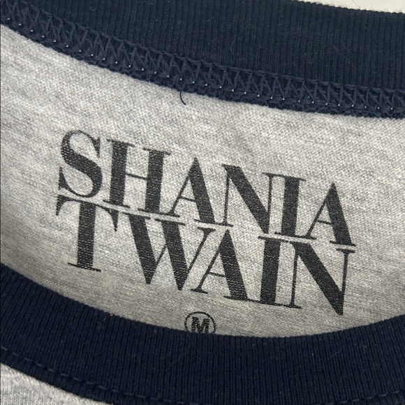 Gray Graphic T-Shirt with Blue Accents - Picture 2 of 3